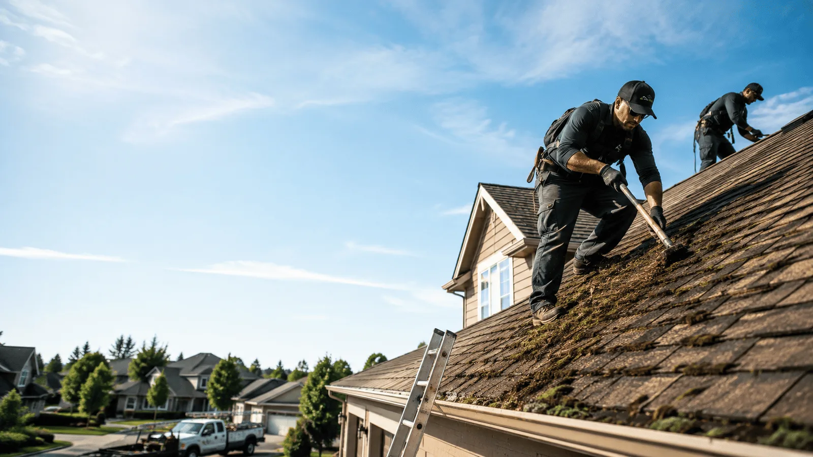Roof Moss Removal in Plainview, NY near me